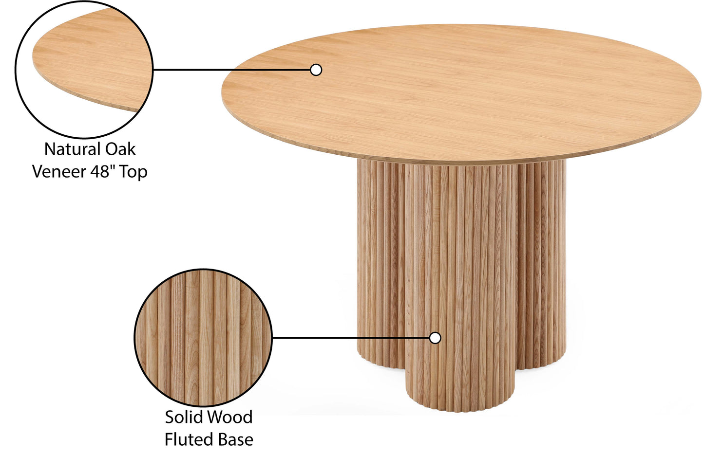 Abmis 48" Dining table