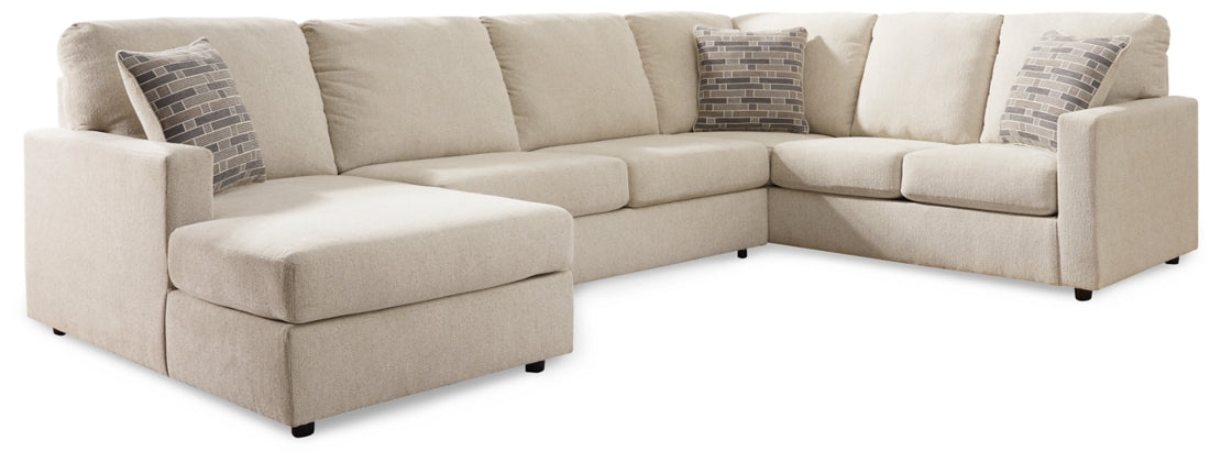 40092 3-Piece Sectional with Chaise