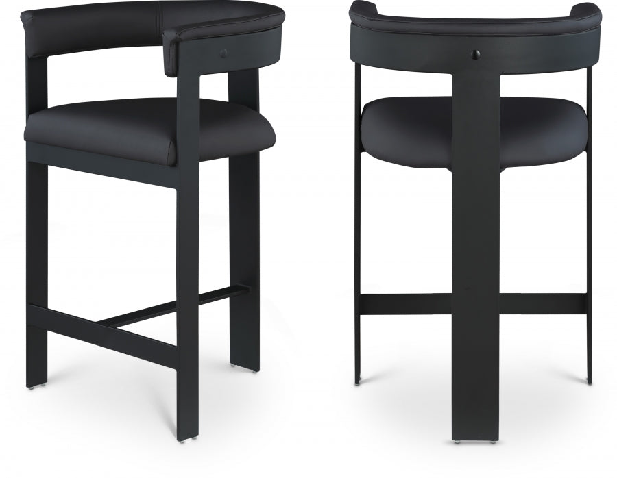 Oemor Vegan Leather Bar / Counter Stools