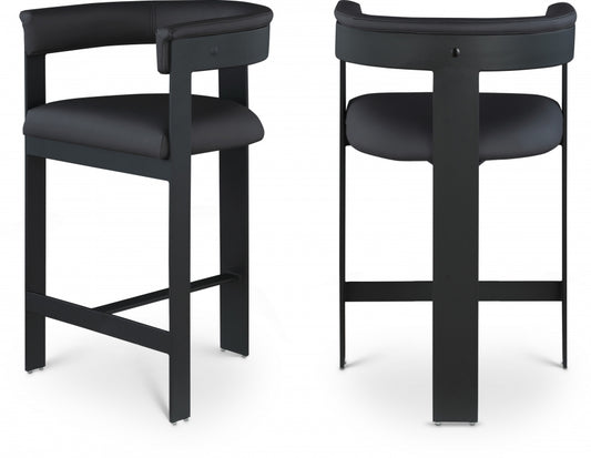 Oemor Vegan Leather Bar / Counter Stools