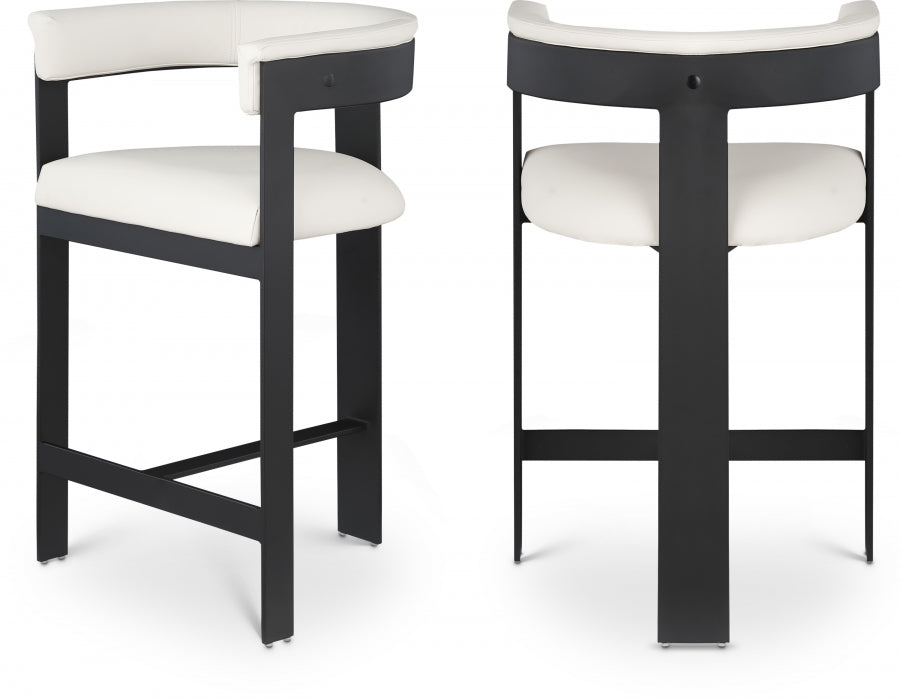 Oemor Vegan Leather Bar / Counter Stools
