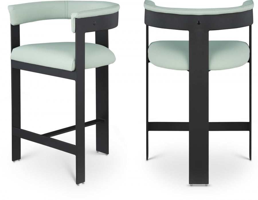 Oemor Vegan Leather Bar / Counter Stools