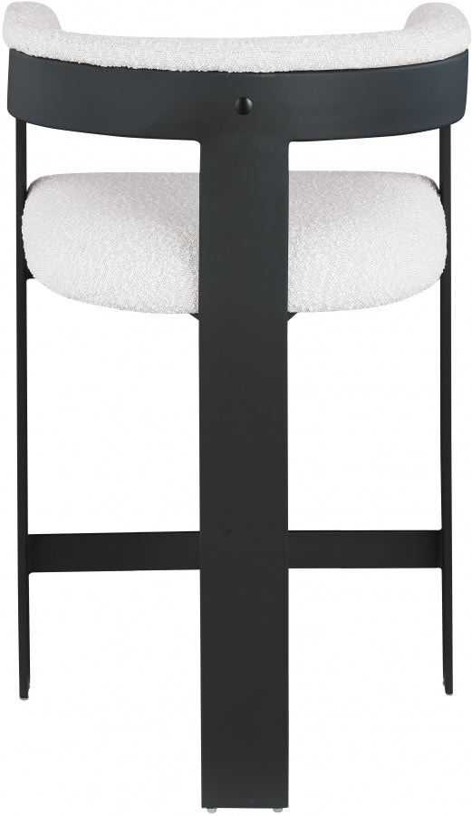 Oemor Boucle Fabric Bar / Counter Stools