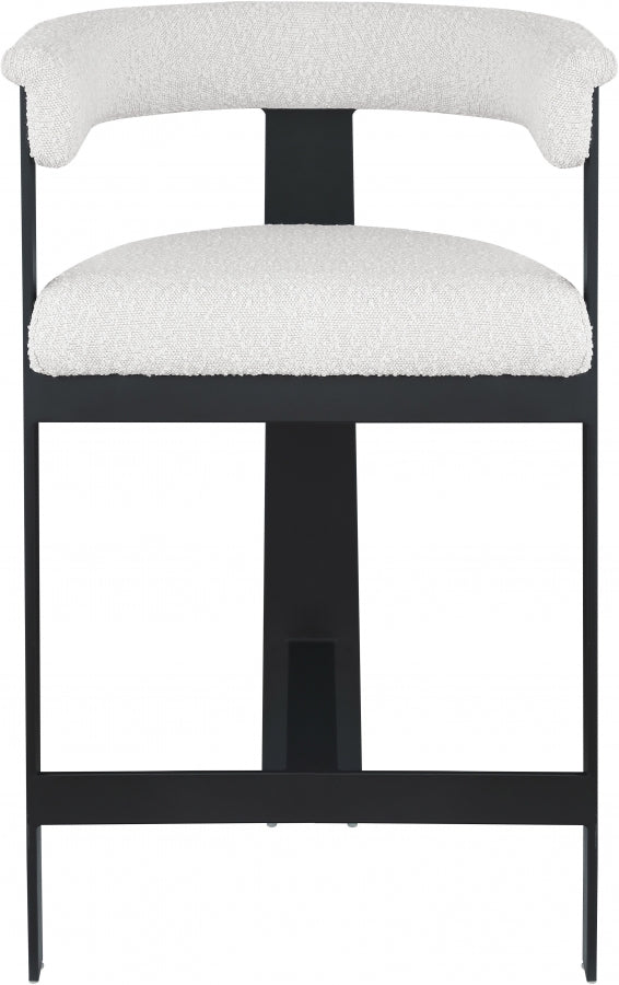 Oemor Boucle Fabric Bar / Counter Stools