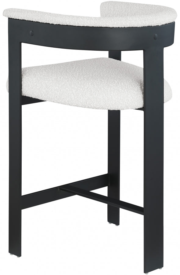 Oemor Boucle Fabric Bar / Counter Stools