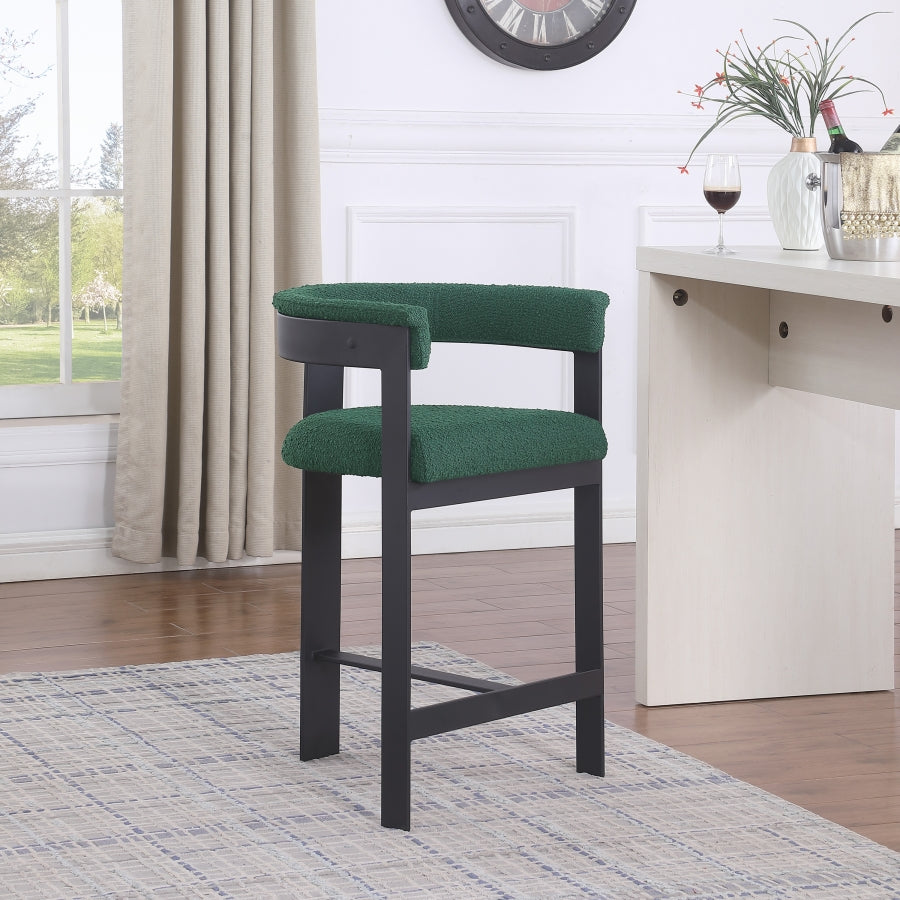 Oemor Boucle Fabric Bar / Counter Stools