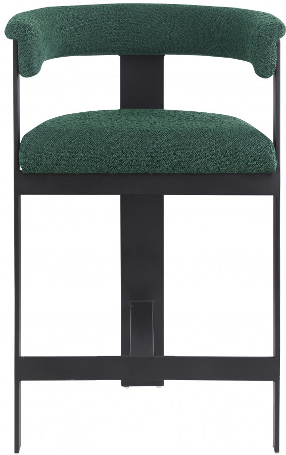 Oemor Boucle Fabric Bar / Counter Stools