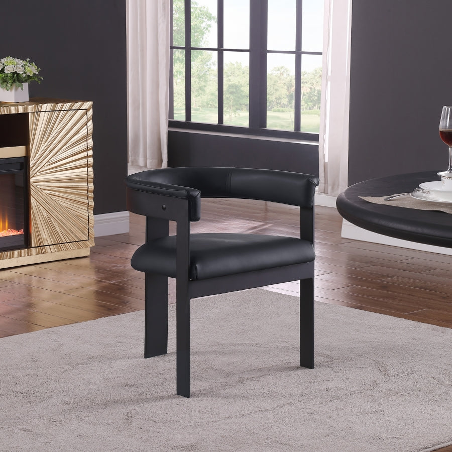Oemor Vegan Leather Dining Chair