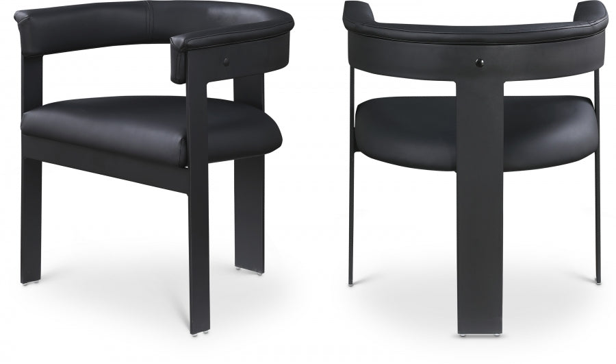 Oemor Vegan Leather Dining Chair