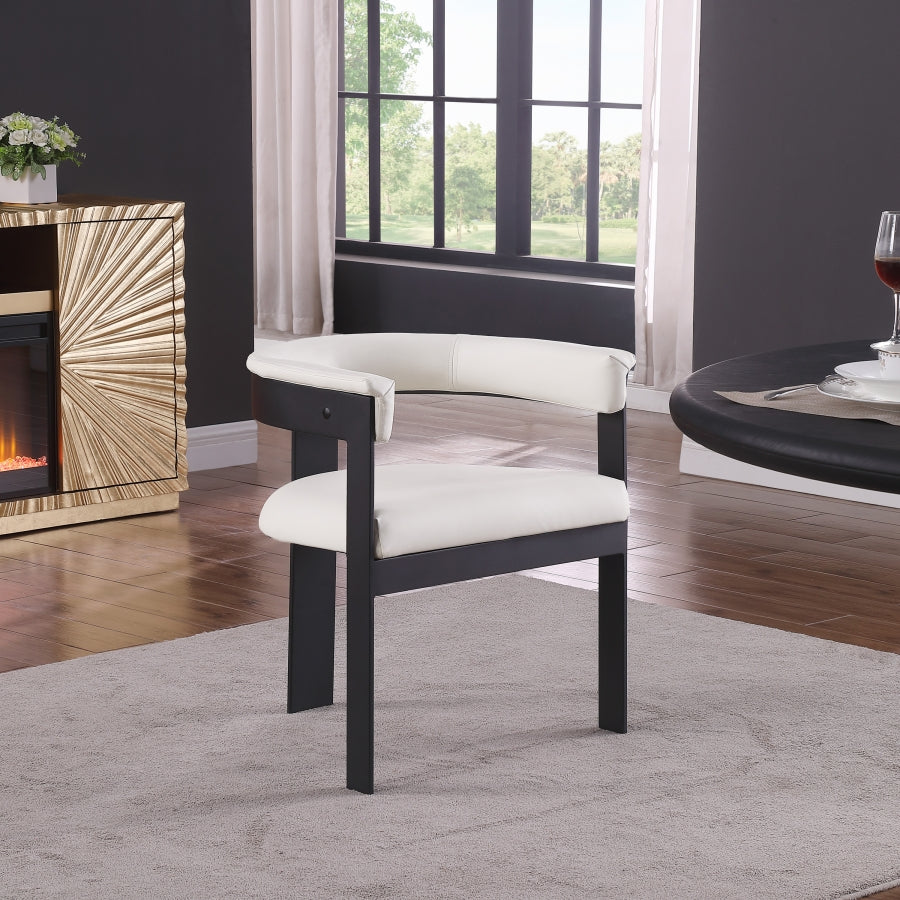 Oemor Vegan Leather Dining Chair