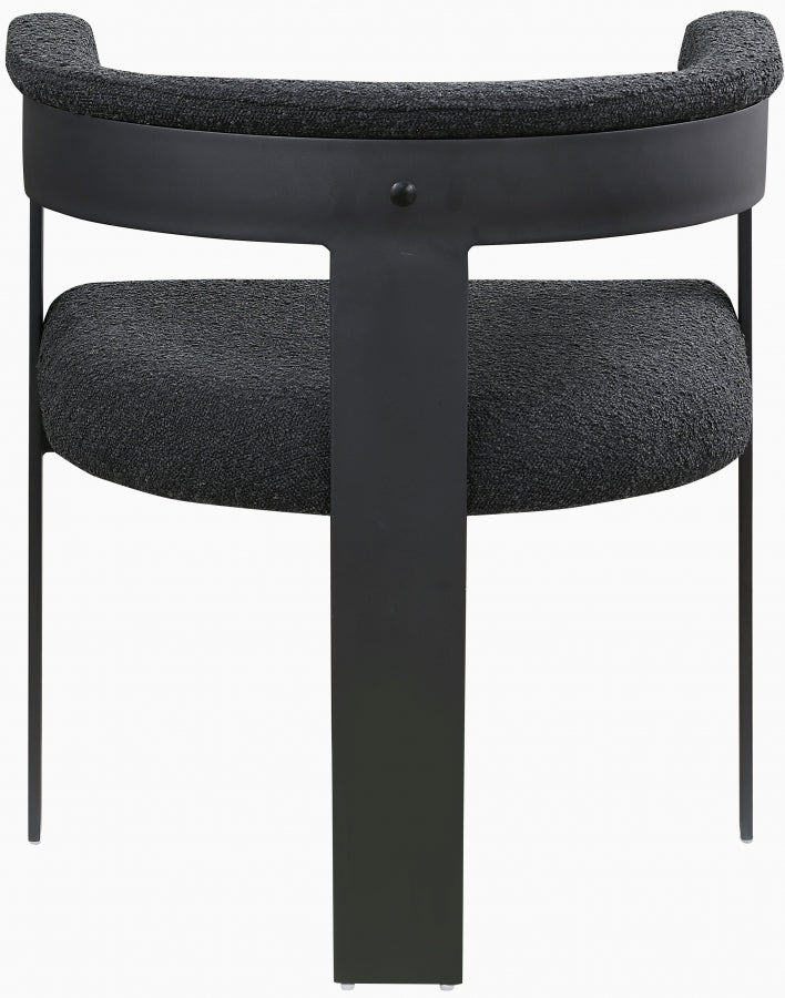 Oemor Boucle Fabric Dining Chair