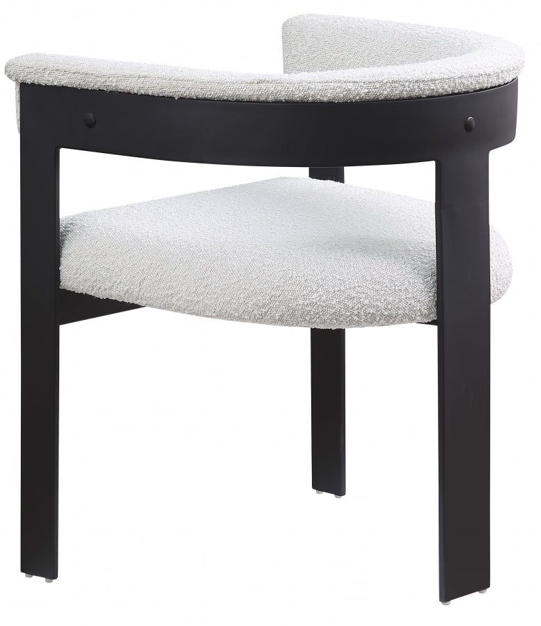 Oemor Boucle Fabric Dining Chair