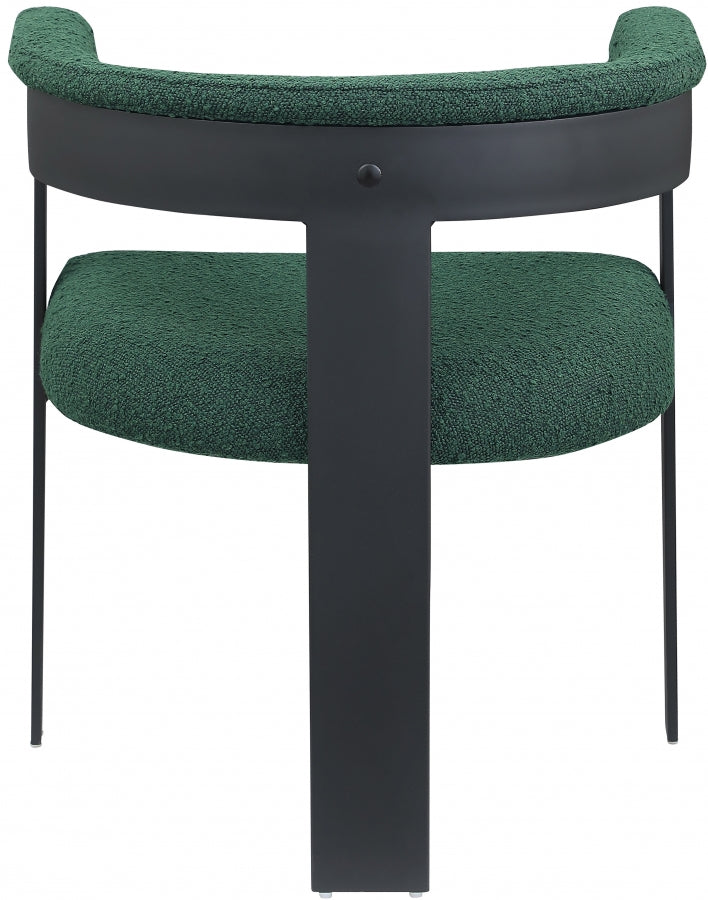 Oemor Boucle Fabric Dining Chair