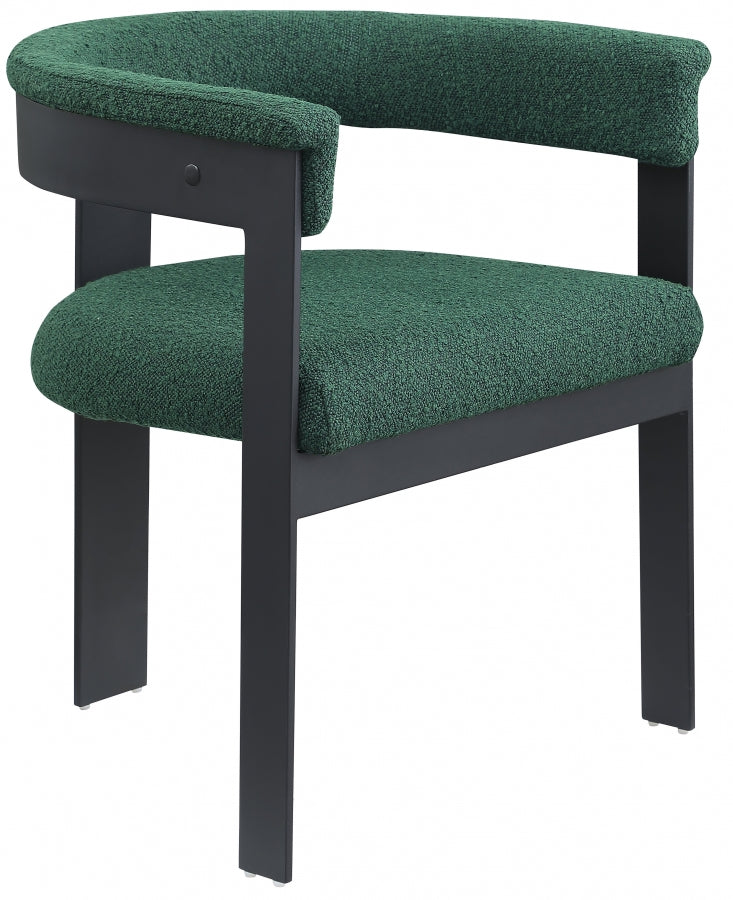 Oemor Boucle Fabric Dining Chair