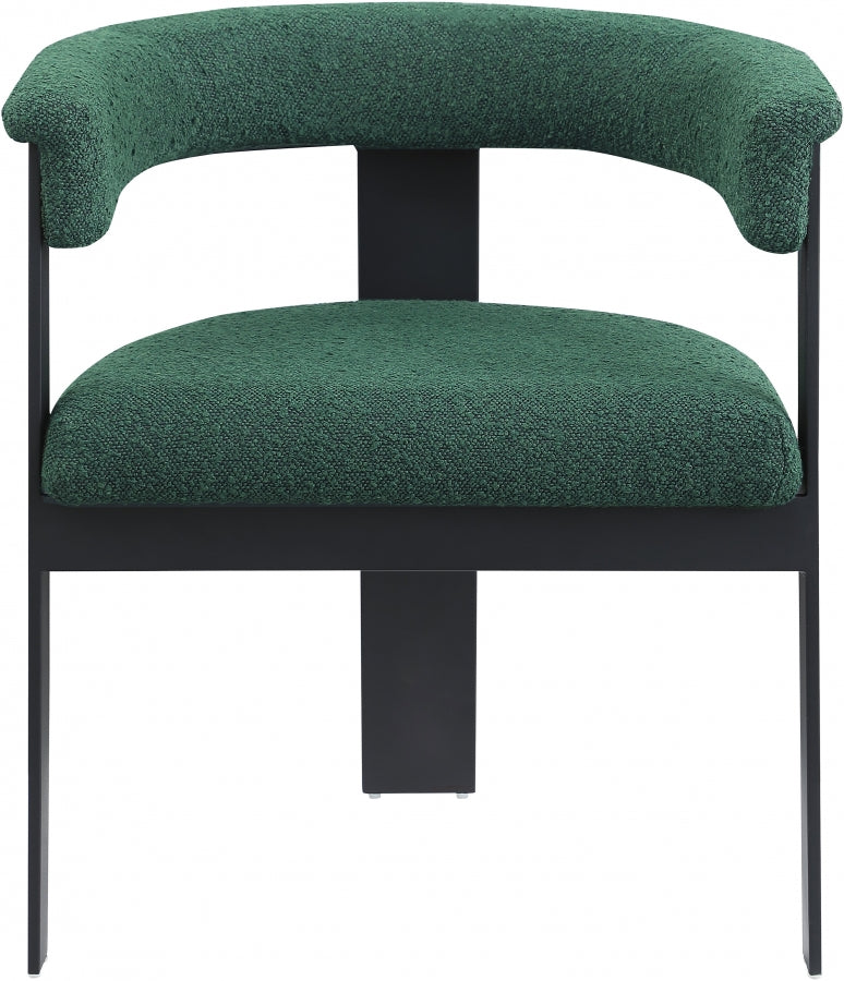 Oemor Boucle Fabric Dining Chair