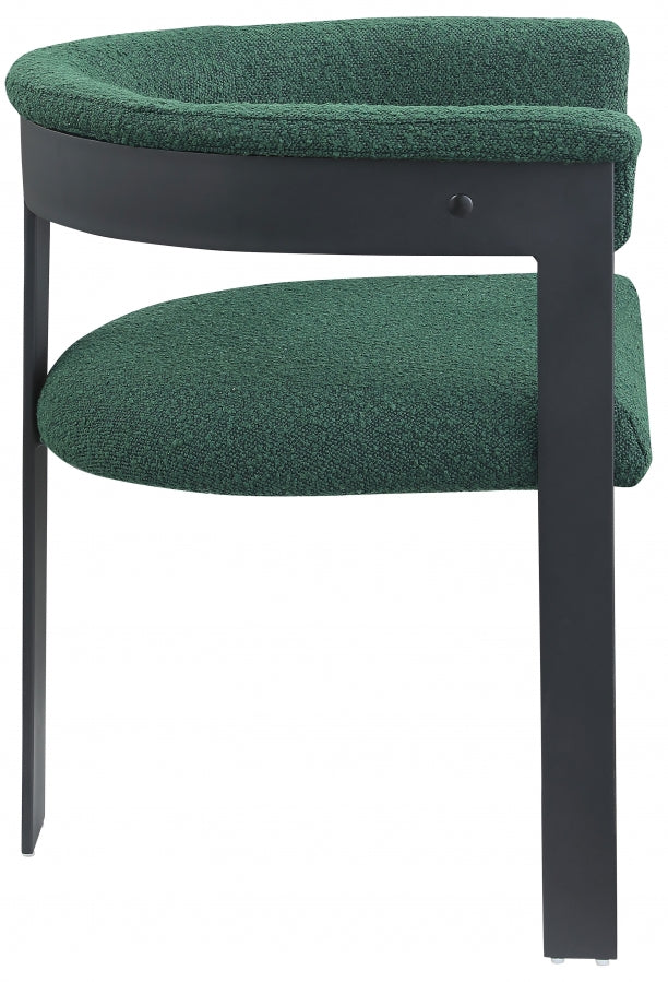 Oemor Boucle Fabric Dining Chair