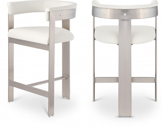 Oemor Vegan Leather Bar / Counter Stools