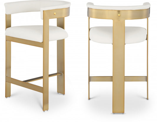 Oemor Vegan Leather Bar / Counter Stools