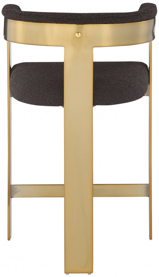 Oemor Boucle Fabric Bar / Counter Stools