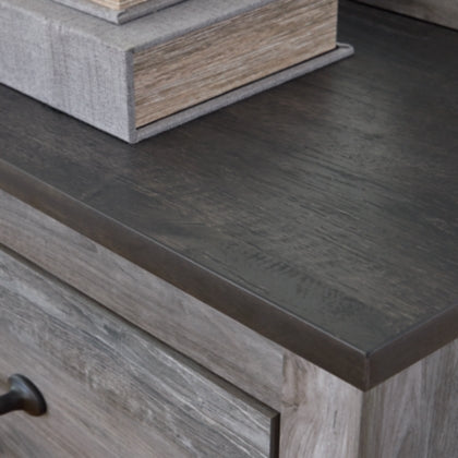 0921B Naynorb Two Drawer Night Stand