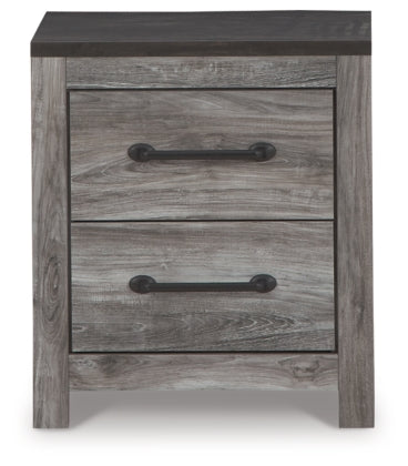 0921B Naynorb Two Drawer Night Stand