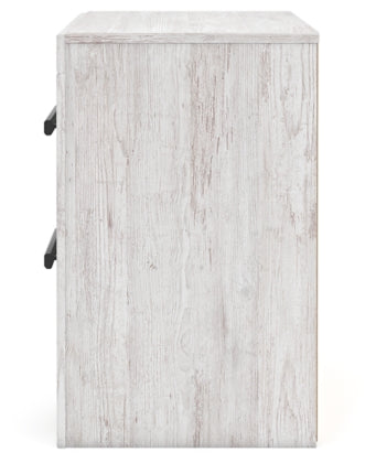 8873B Inobyac Two Drawer Night Stand