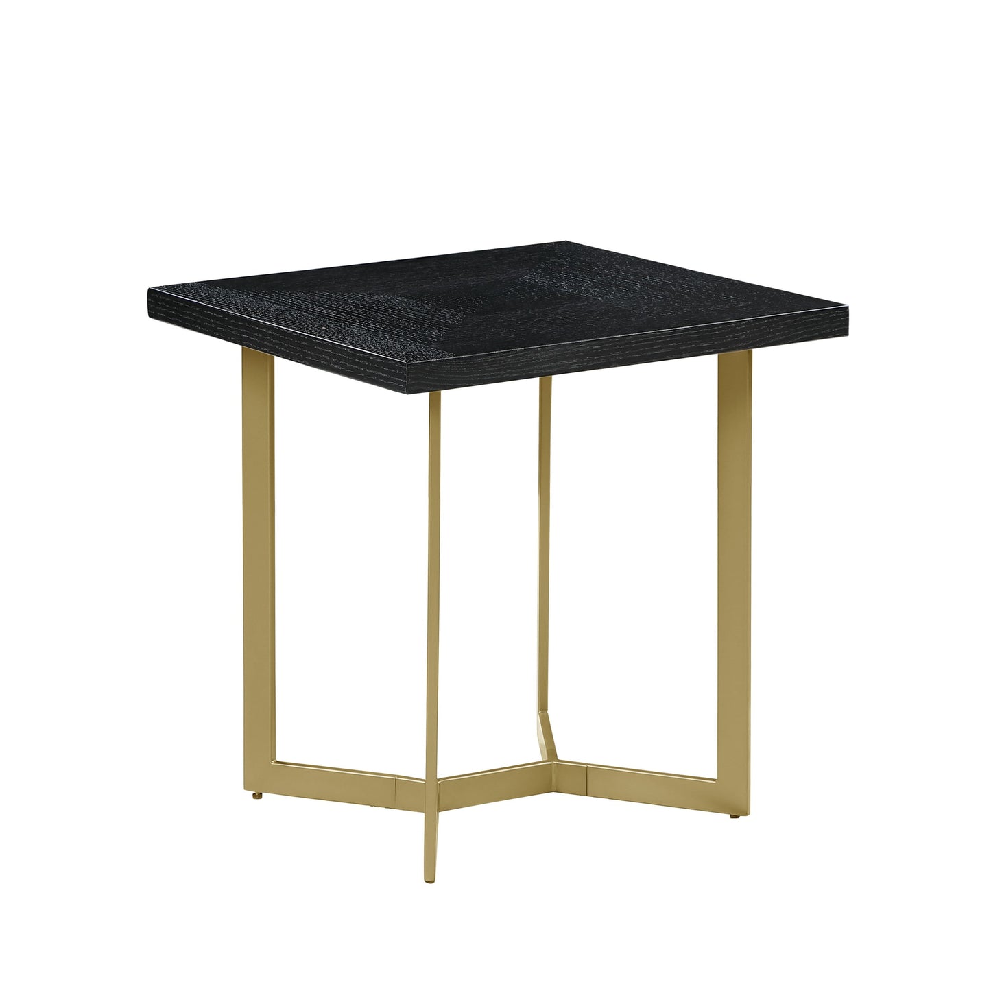 2-1-082TC Black Wood Coffee Table Set