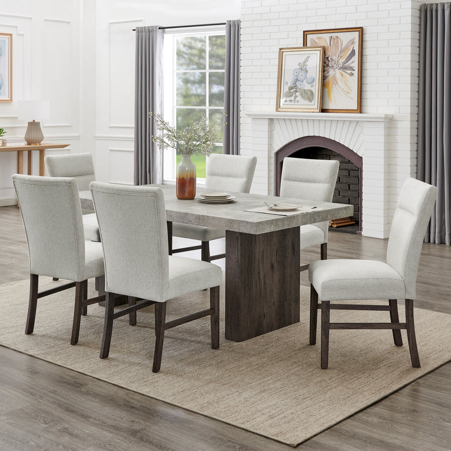 1024D Dining table and 6 Chairs