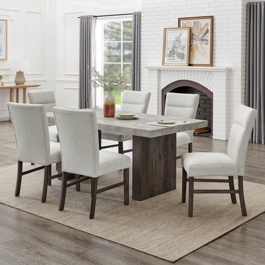 1024D Dining table and 6 Chairs
