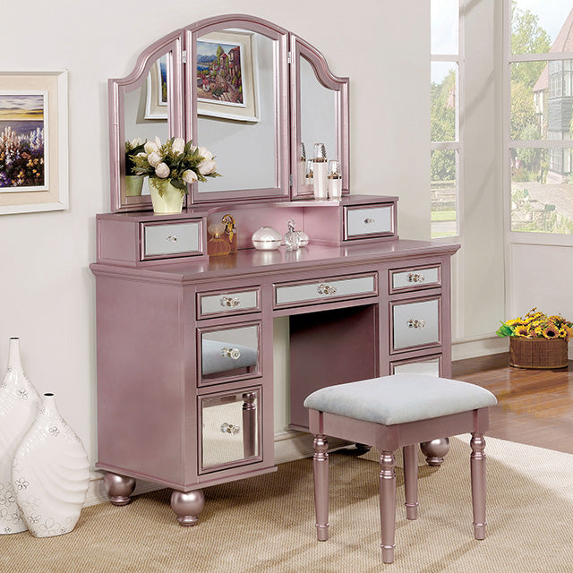 Ycart Vanity w/ Stool