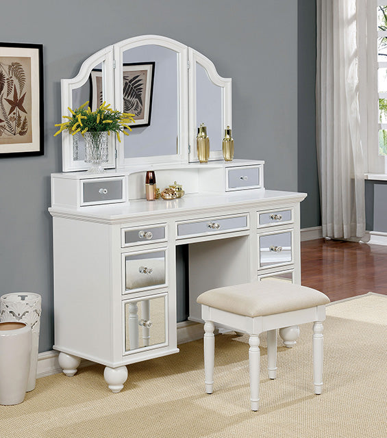 Ycart Vanity w/ Stool