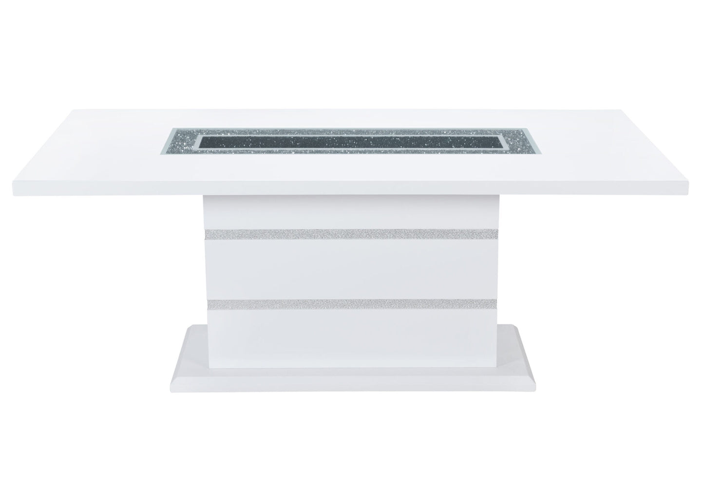 OCANOM WHITE DINING TABLE SET