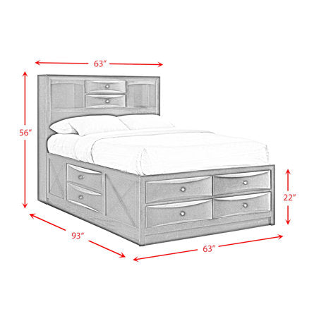 Ylime Stoage King Bed