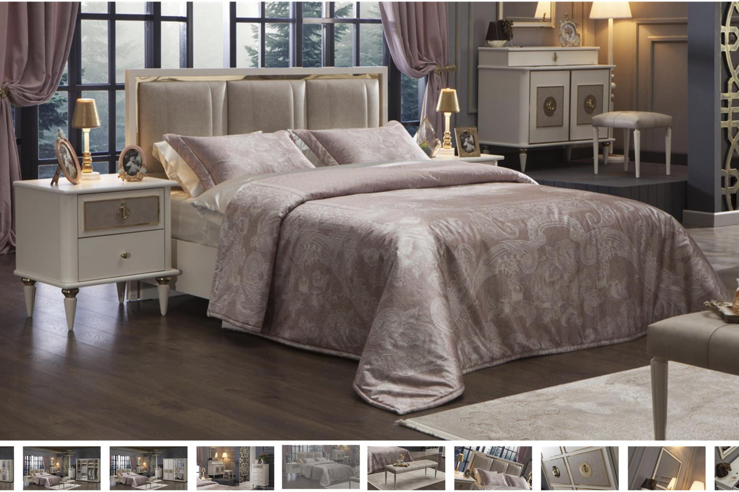 Lartsim Queen Bedroom Set