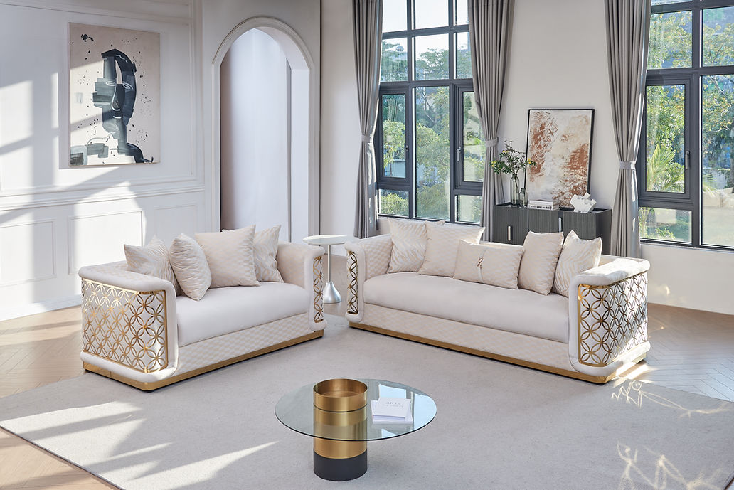 0933S AYIR Sofa and Loveseat