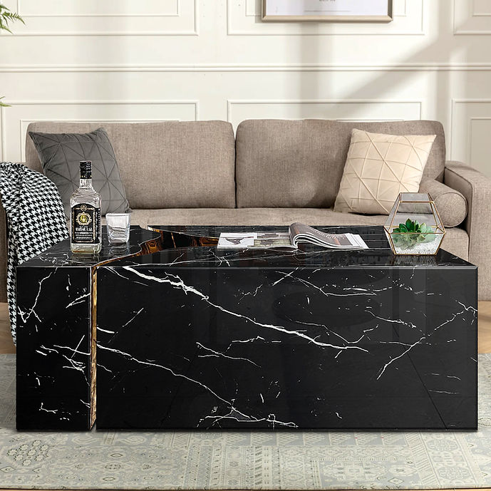 40TC-A STONE COFFEETABLE