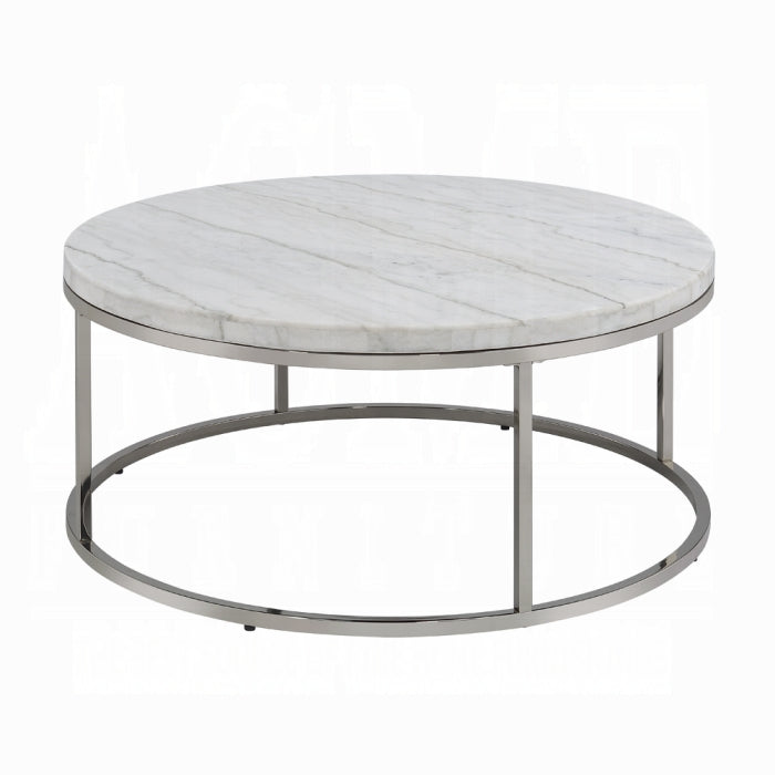 59720VL COFFEE TABLE W/MARBLE