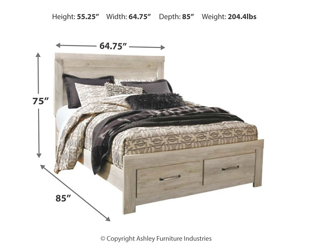 Bellaby Platform Bed With 2 Storage Drawers