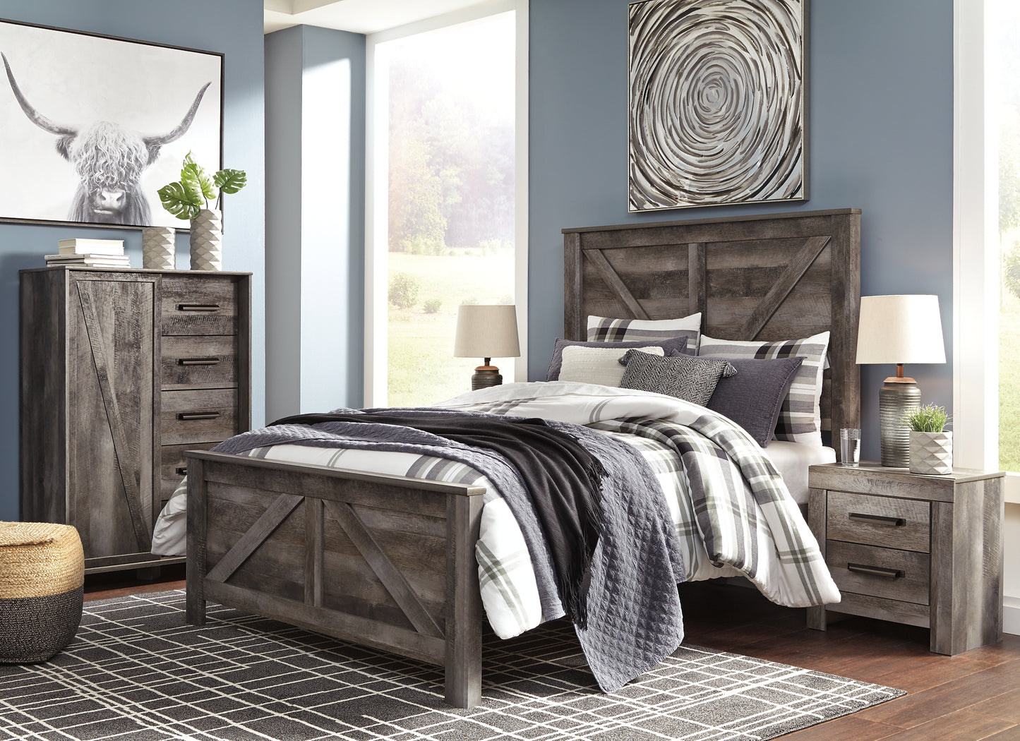 Ashley Express - Wynnlow Crossbuck Panel Bed