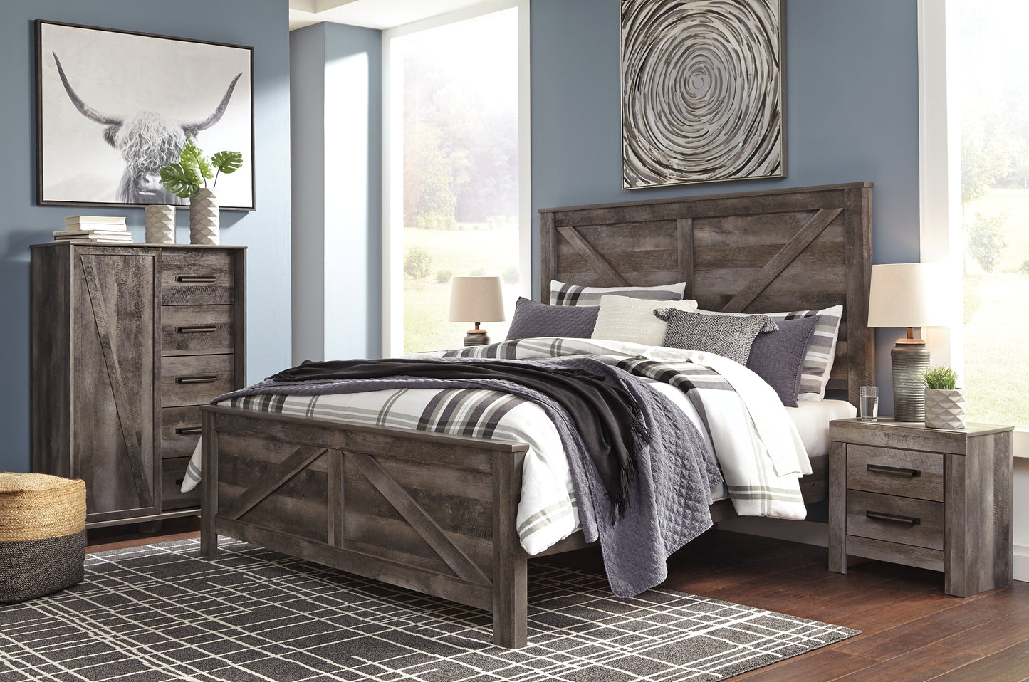 Ashley Express - Wynnlow Crossbuck Panel Bed