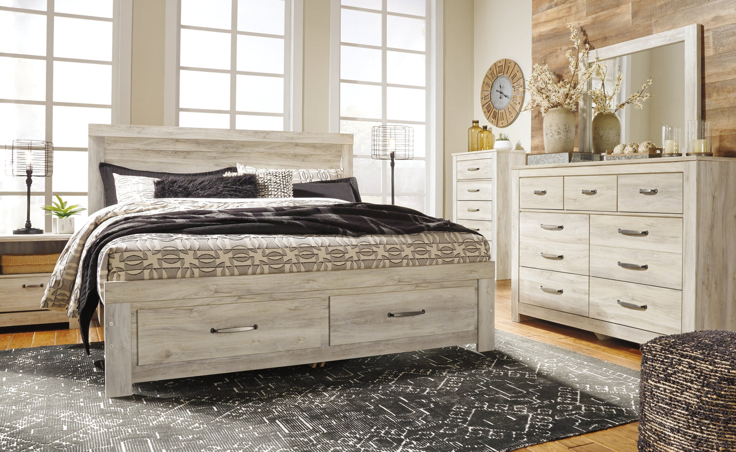 Bellaby Platform Bed With 2 Storage Drawers