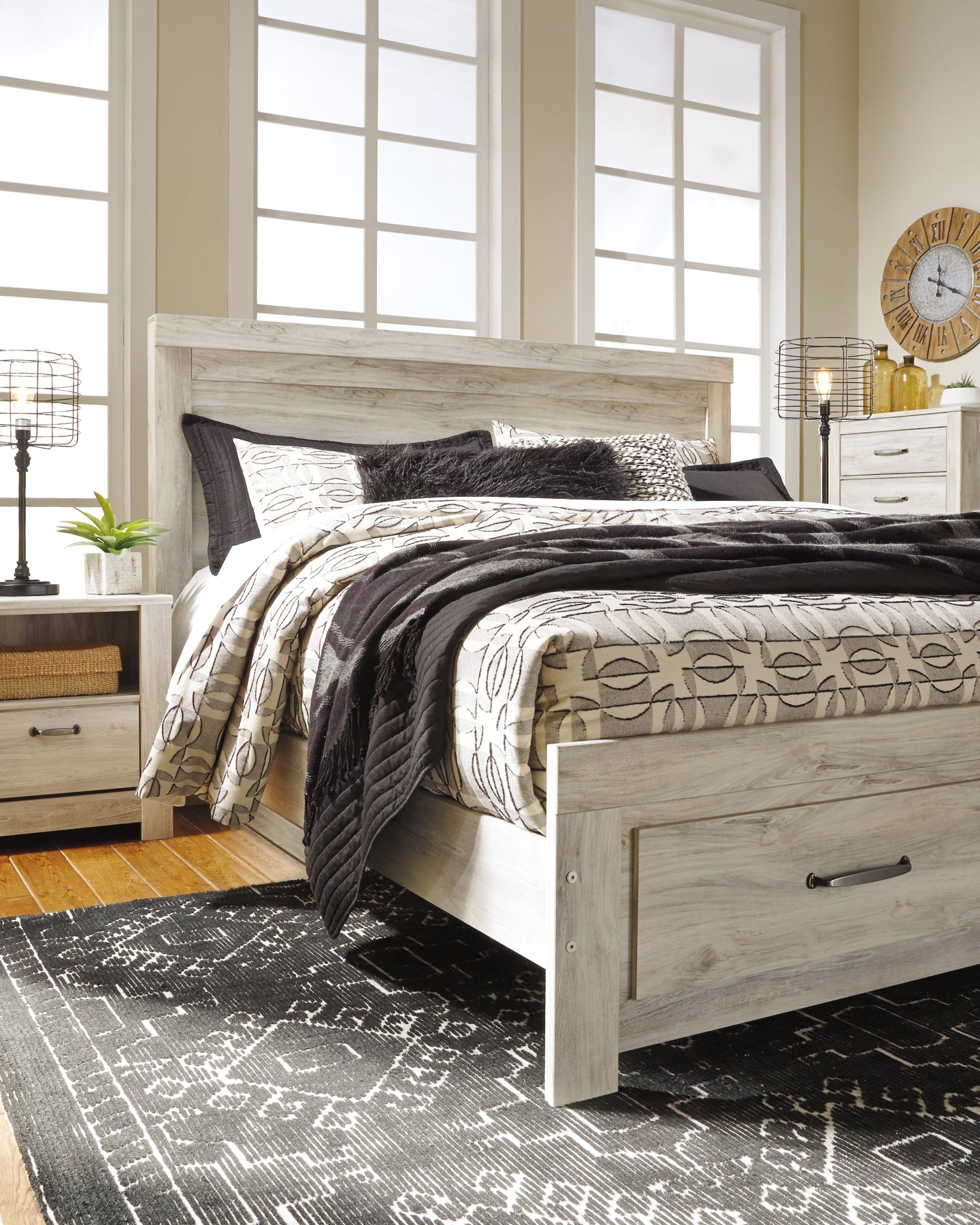 Bellaby Platform Bed With 2 Storage Drawers