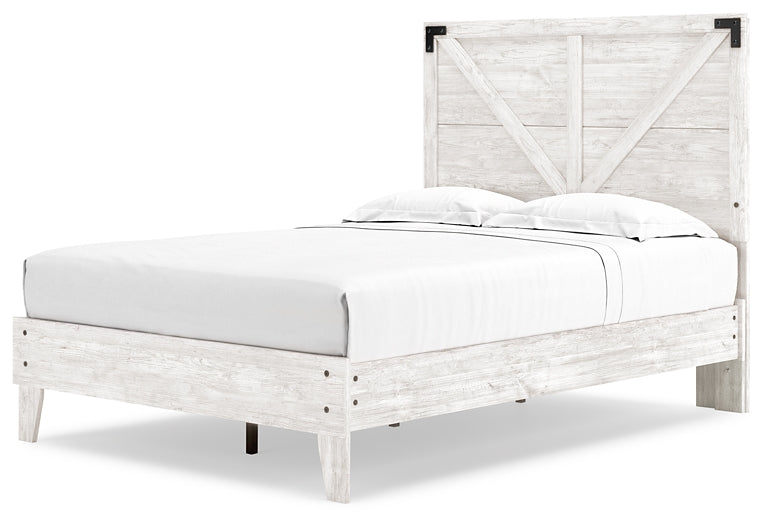 Ashley Express - Shawburn Crossbuck Panel Platform Bed