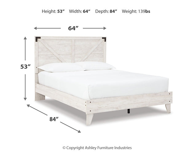 Ashley Express - Shawburn Crossbuck Panel Platform Bed