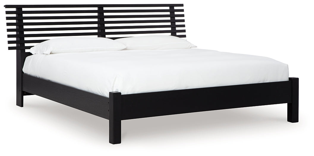 Ashley Express - Danziar Slat Panel Bed