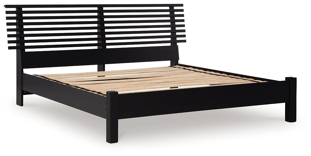 Ashley Express - Danziar Slat Panel Bed