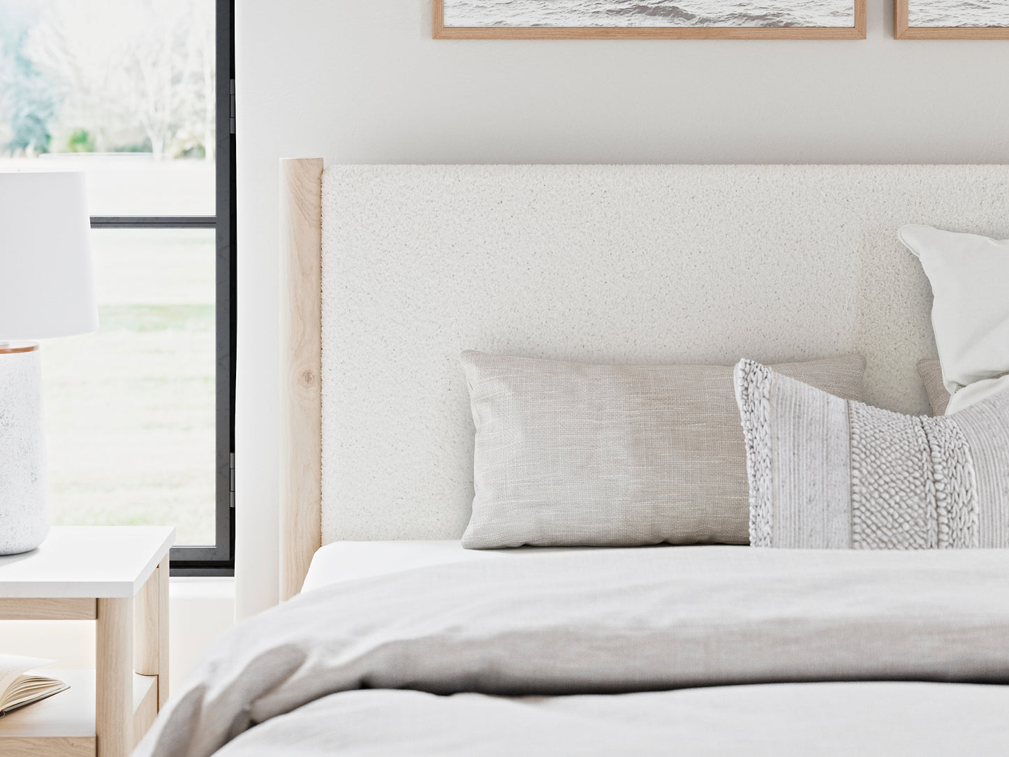 Ashley Express - Cadmori Upholstered Panel Bed