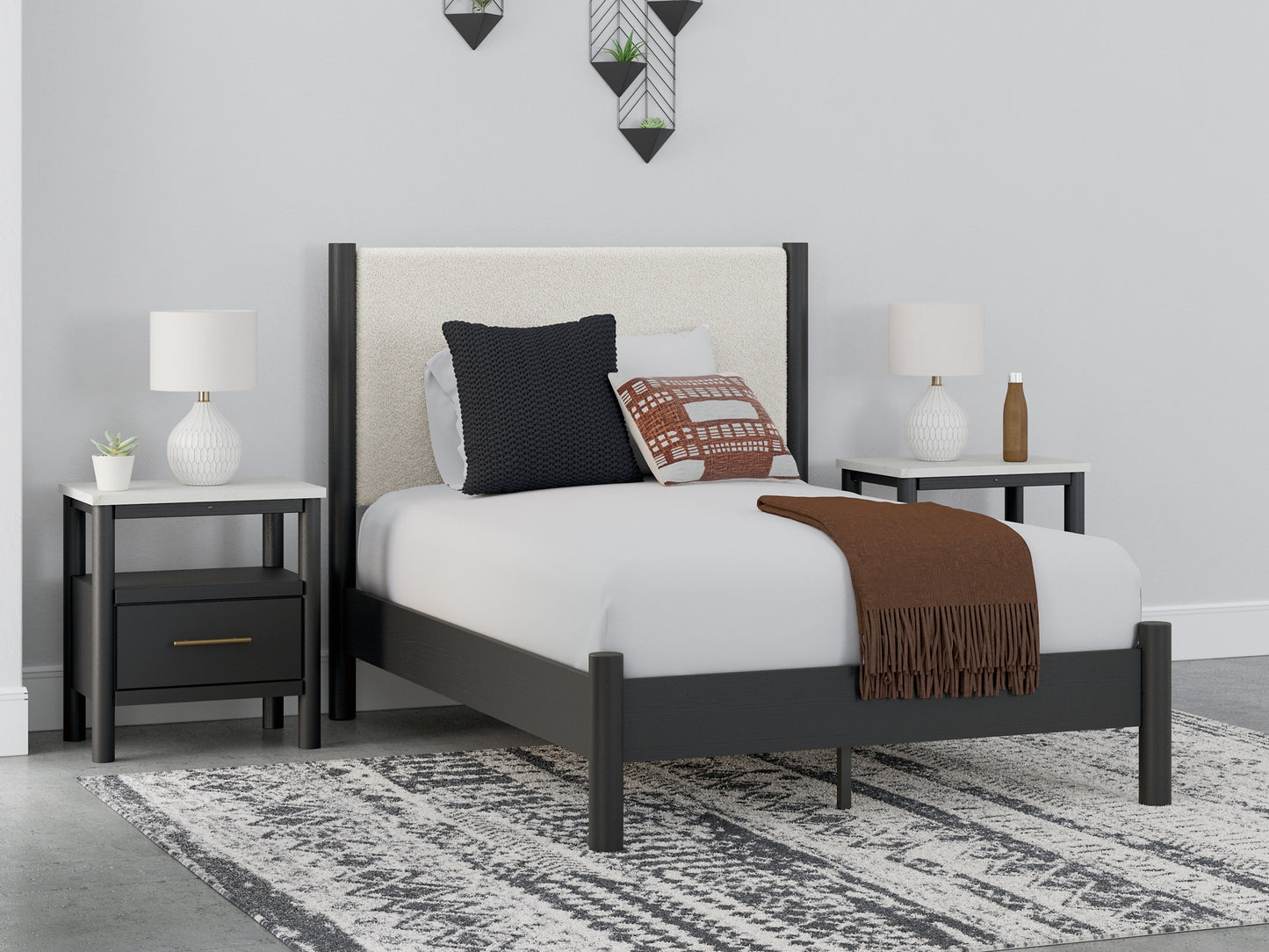 Ashley Express - Cadmori Upholstered Panel Bed