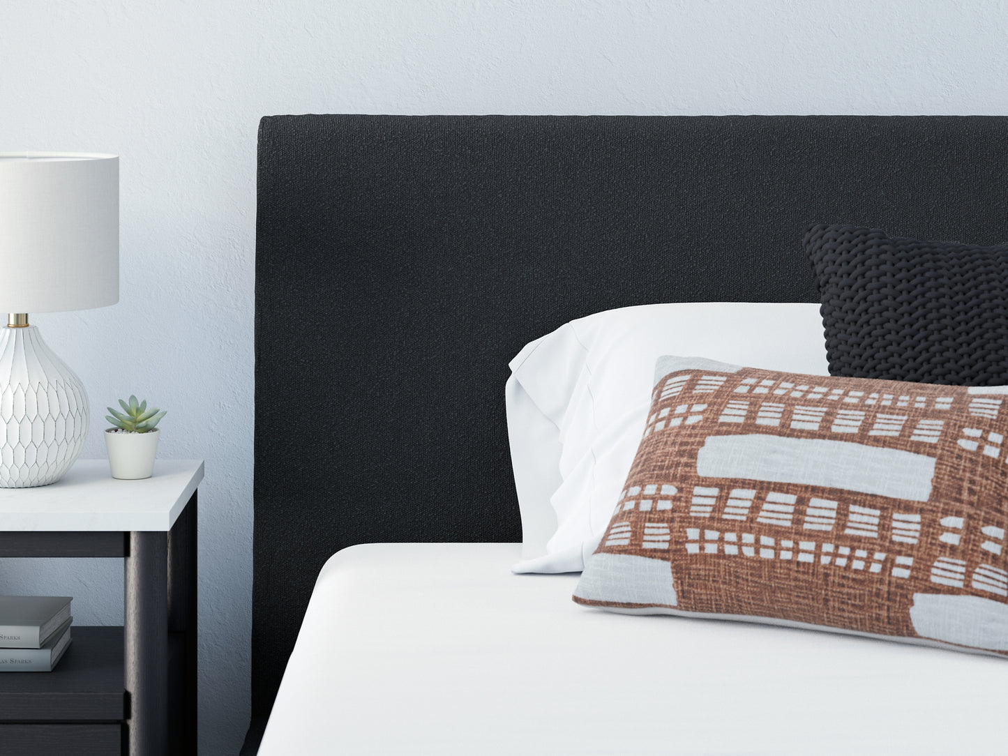 Cadmori Uph Bed W/Roll Slats