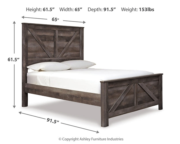 Ashley Express - Wynnlow Crossbuck Panel Bed